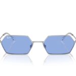 Octagonal Rayban blue
