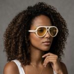 Aviator yellow Tom Ford - Imagen 4