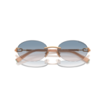 Oval rose gold