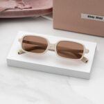 Miu miu rectangular ivory - Imagen 2