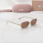 Miu miu rectangular ivory - Imagen 5