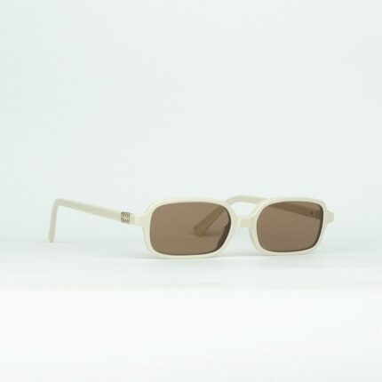 Miu miu rectangular ivory