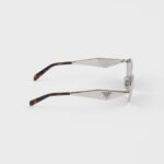 Irregular frame sunglasses Silver - Imagen 4