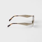 Irregular frame sunglasses gold - Imagen 4