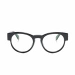 Off white eyeglasses oval - Imagen 2
