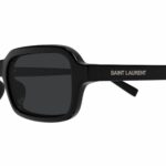 Saint Laurent black rectangular - Imagen 3